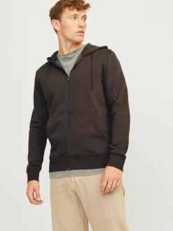 Plain Zip Hoodie