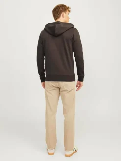 Plain Zip Hoodie